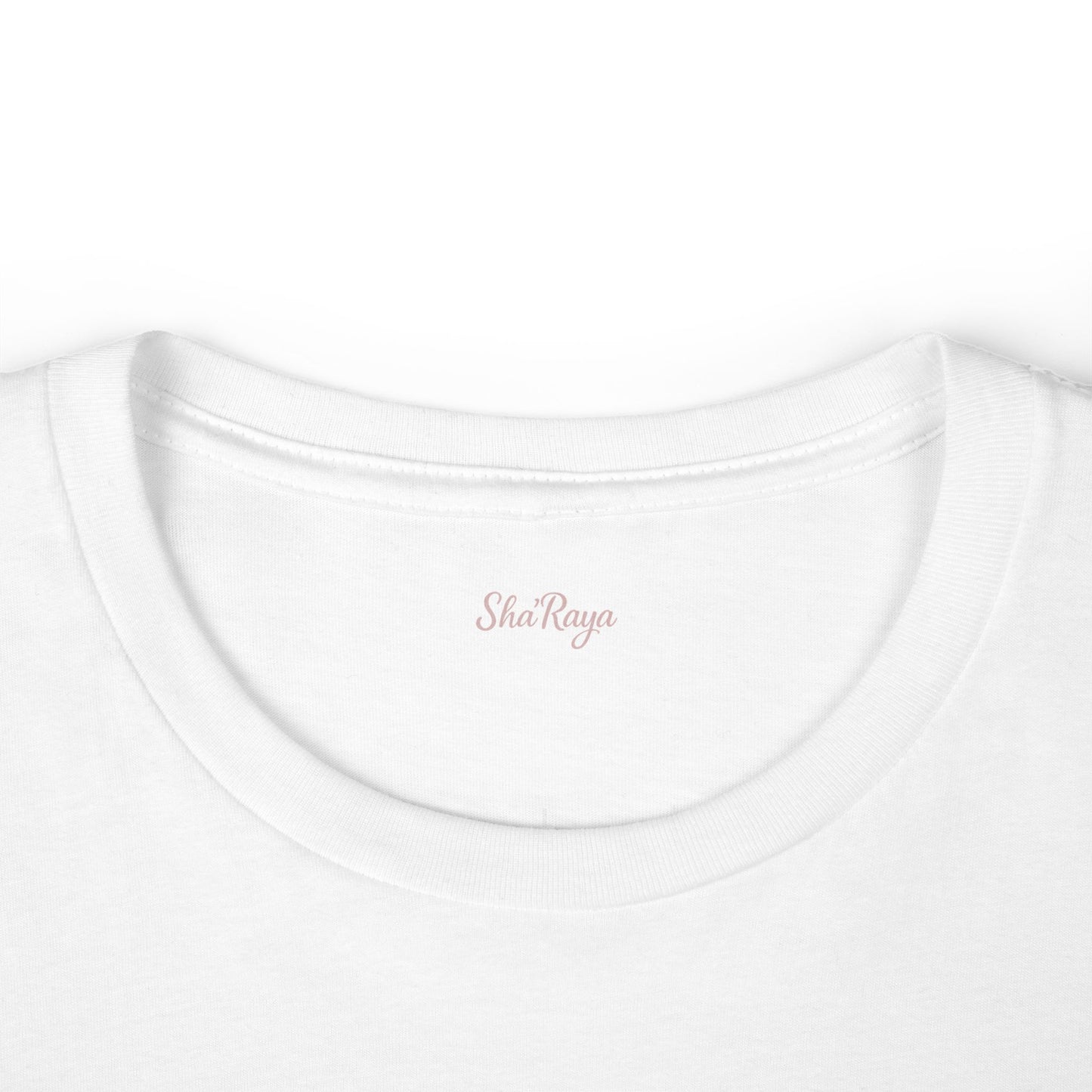 Geometry Is My Love Language Living Sigil Tee White Design by Sha’Raya