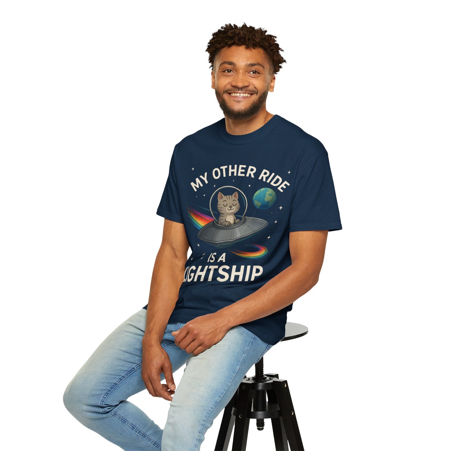 My Other Ride is a Lightship - Unisex Tee by Sha’Raya™