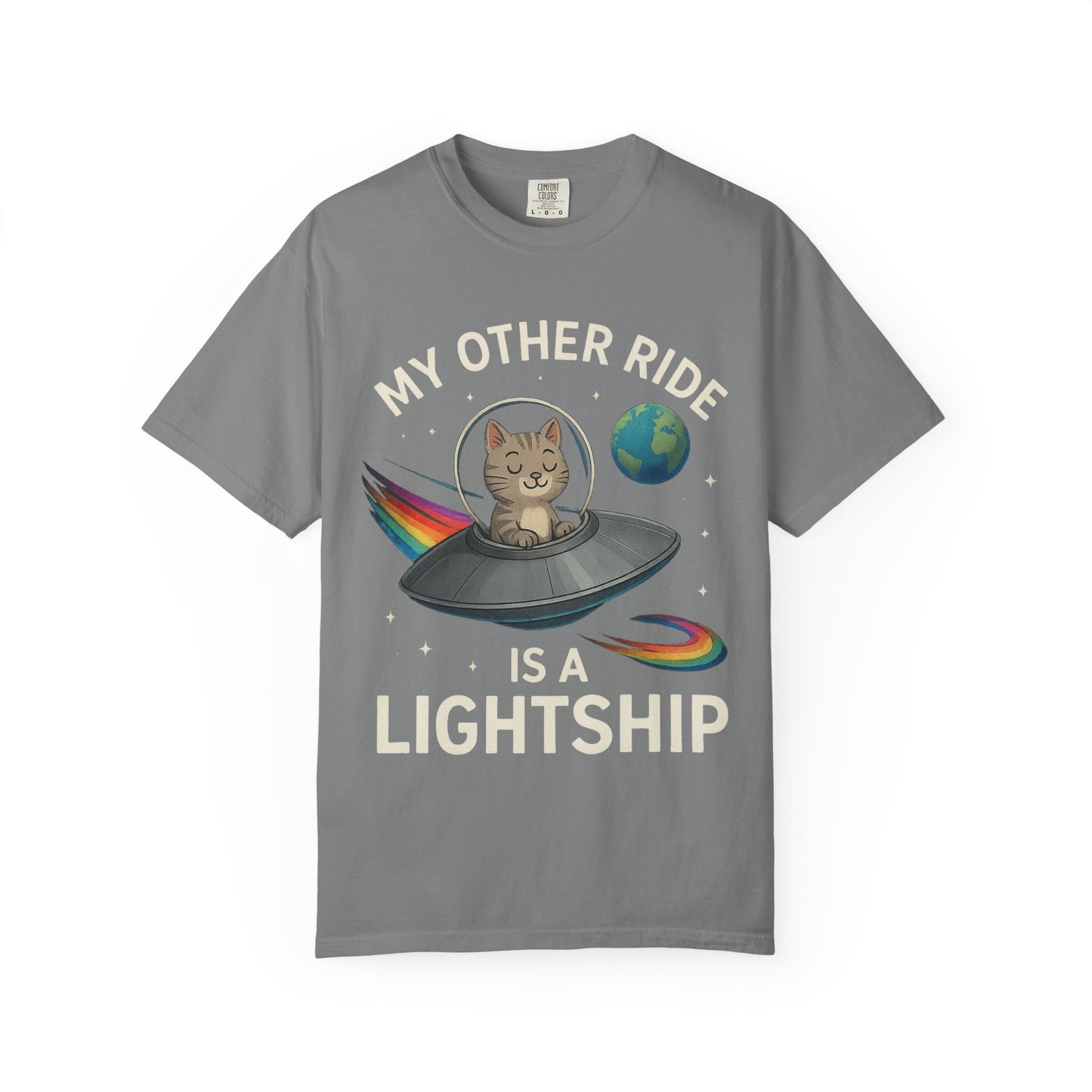 My Other Ride is a Lightship - Unisex Tee by Sha’Raya