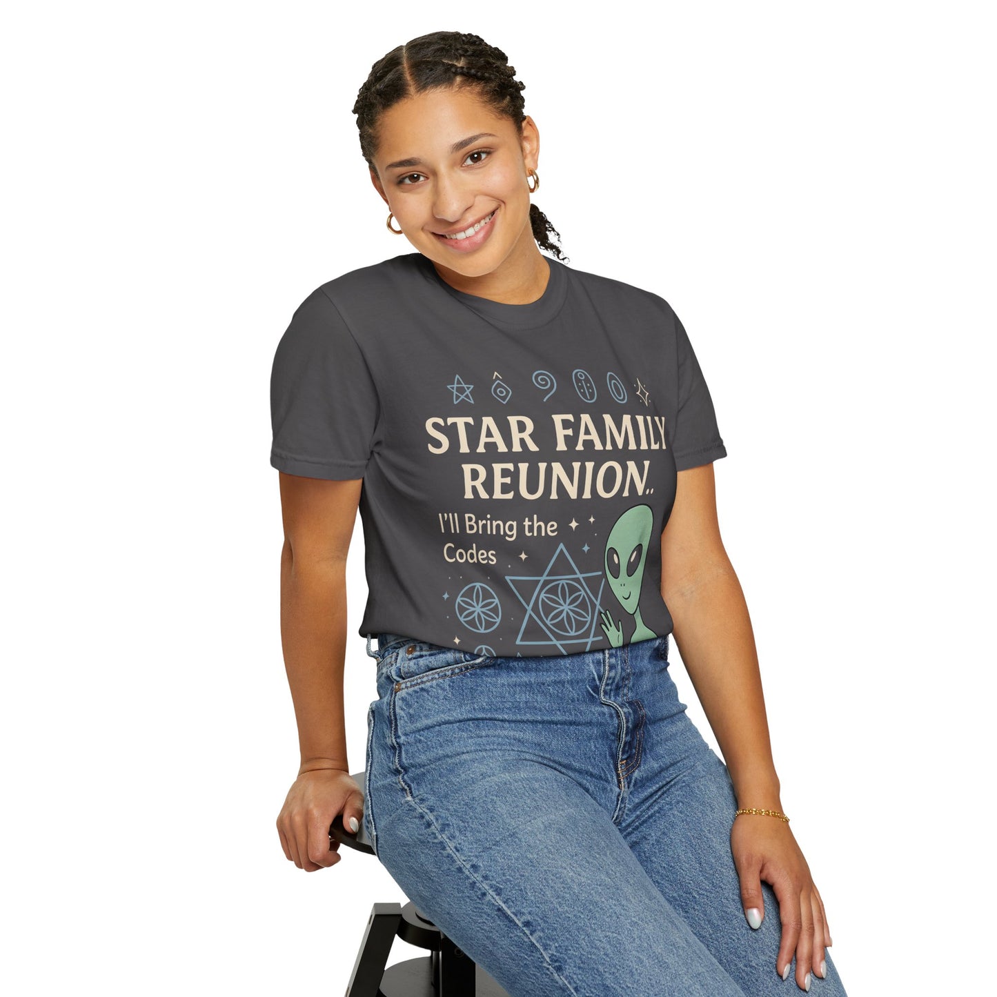 Star Family Reunion 👽 I'll Bring the Codes Tee - Unisex original by Sha’Raya™