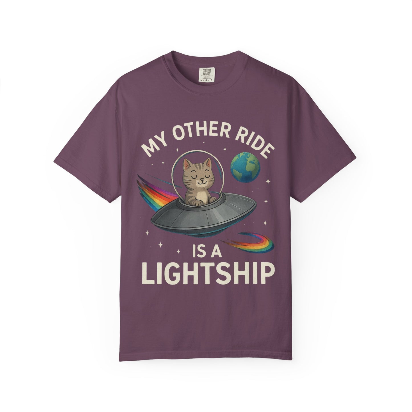 My Other Ride is a Lightship - Unisex Tee by Sha’Raya