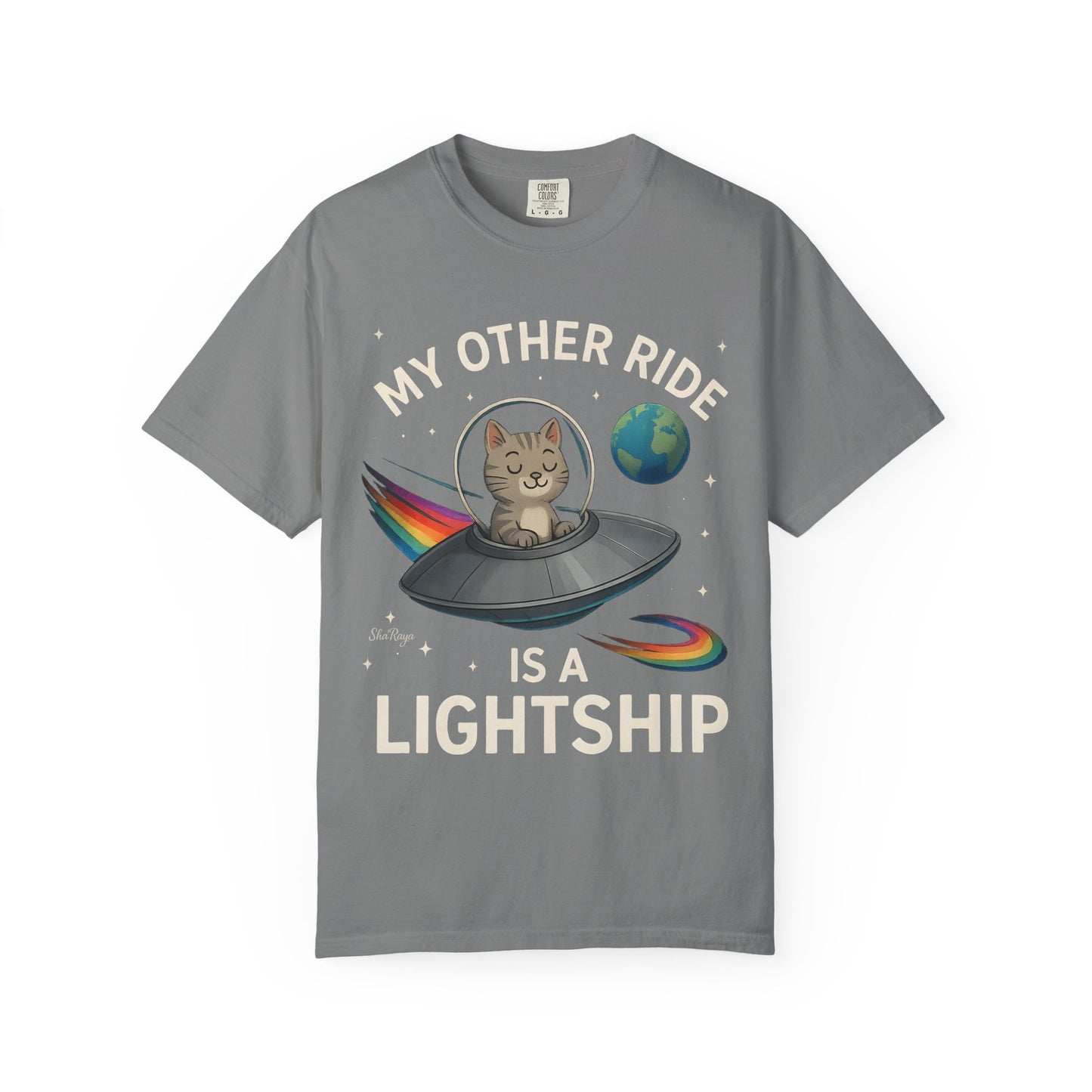 My Other Ride is a Lightship - Unisex Tee by Sha’Raya