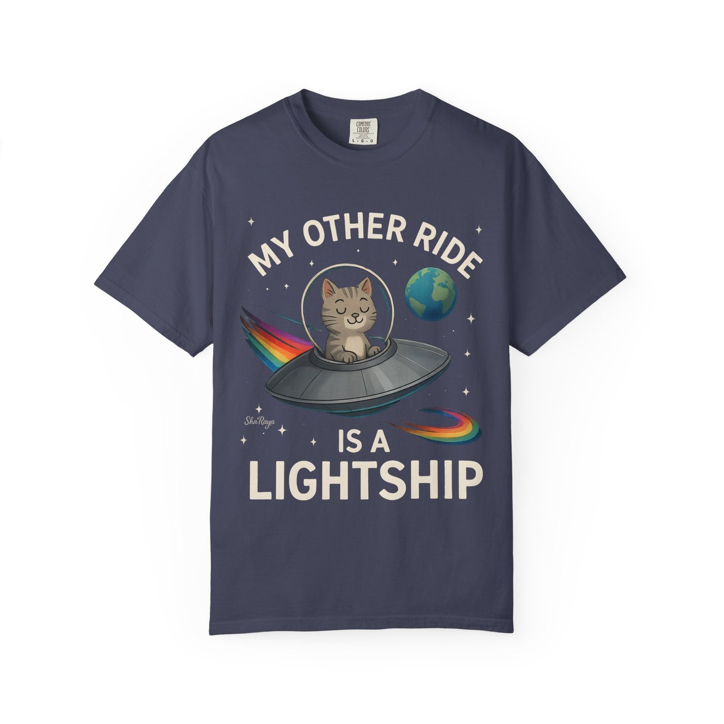 My Other Ride is a Lightship - Unisex Tee by Sha’Raya