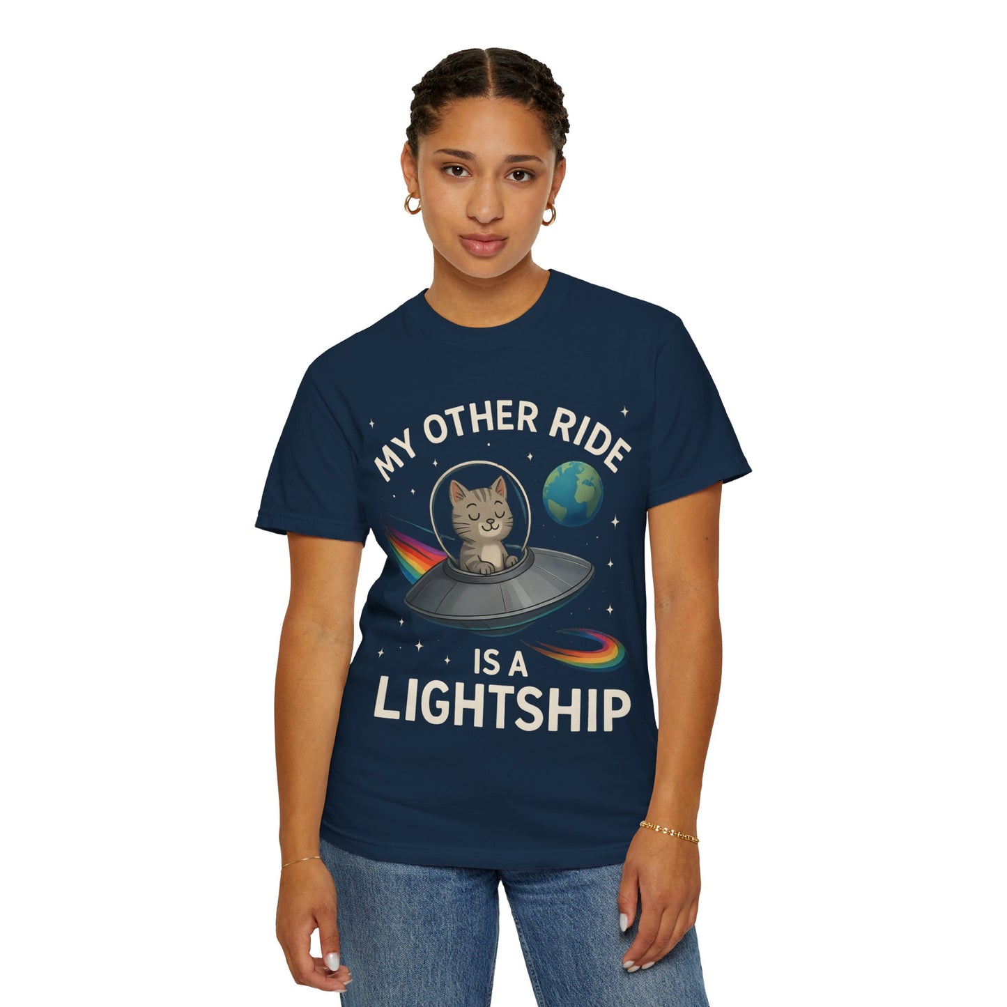 My Other Ride is a Lightship - Unisex Tee by Sha’Raya™