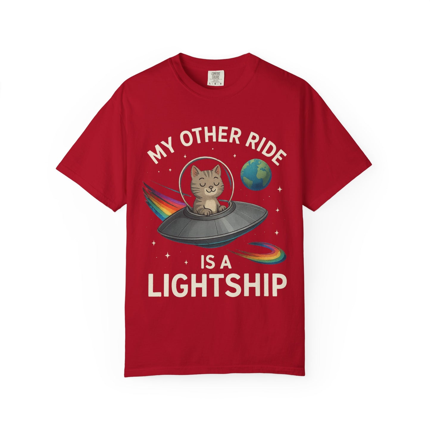My Other Ride is a Lightship - Unisex Tee by Sha’Raya
