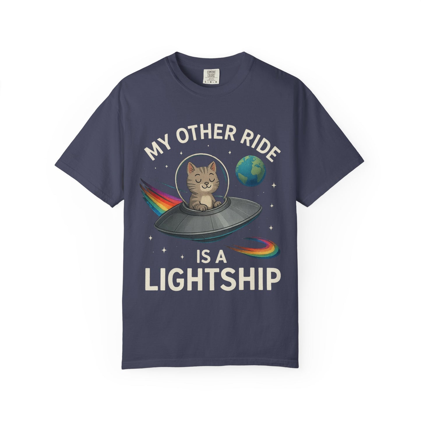 My Other Ride is a Lightship - Unisex Tee by Sha’Raya
