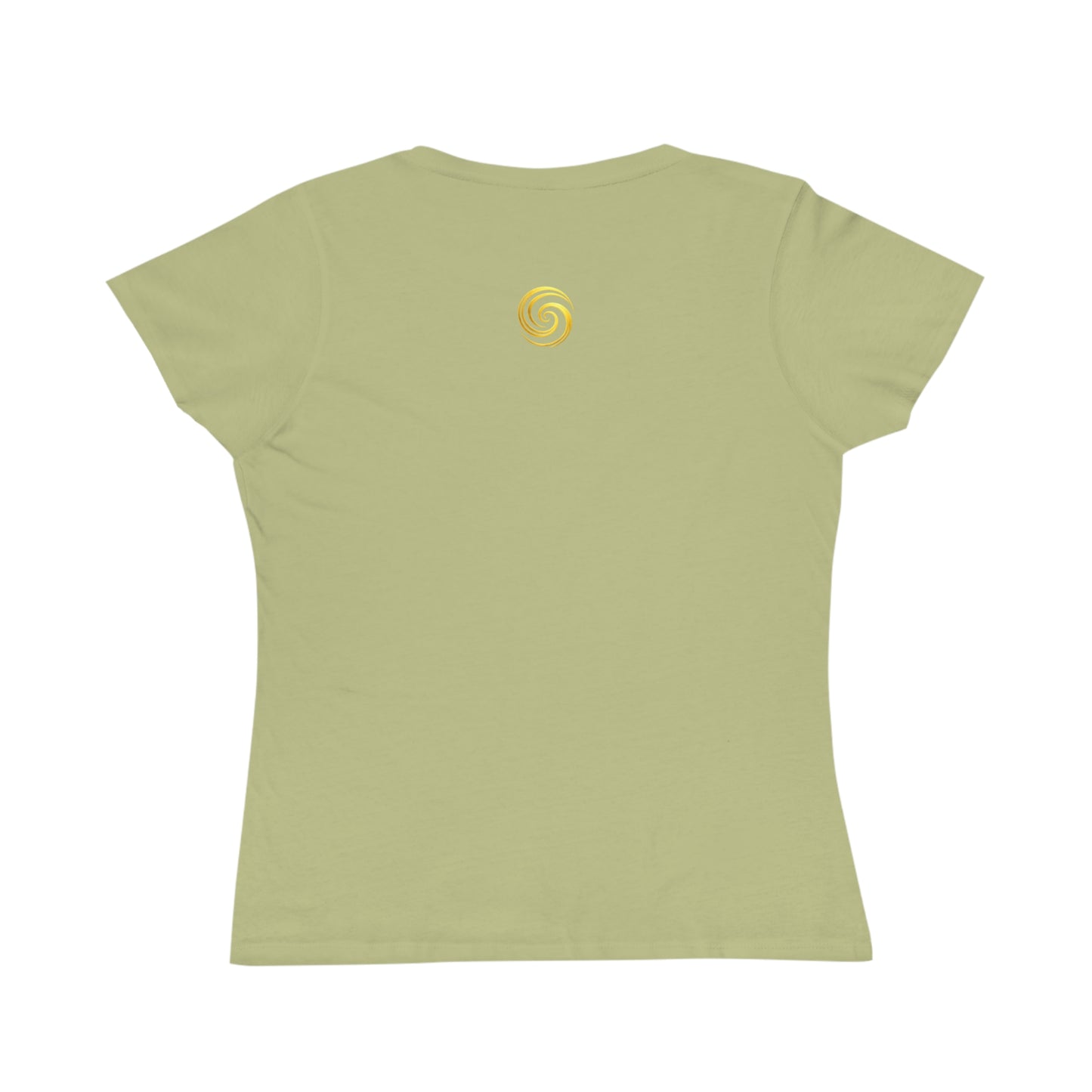 Breathe - Organic Cotton Women’s Tee | Minimalist Gold Script - Designed by Sha’Raya®