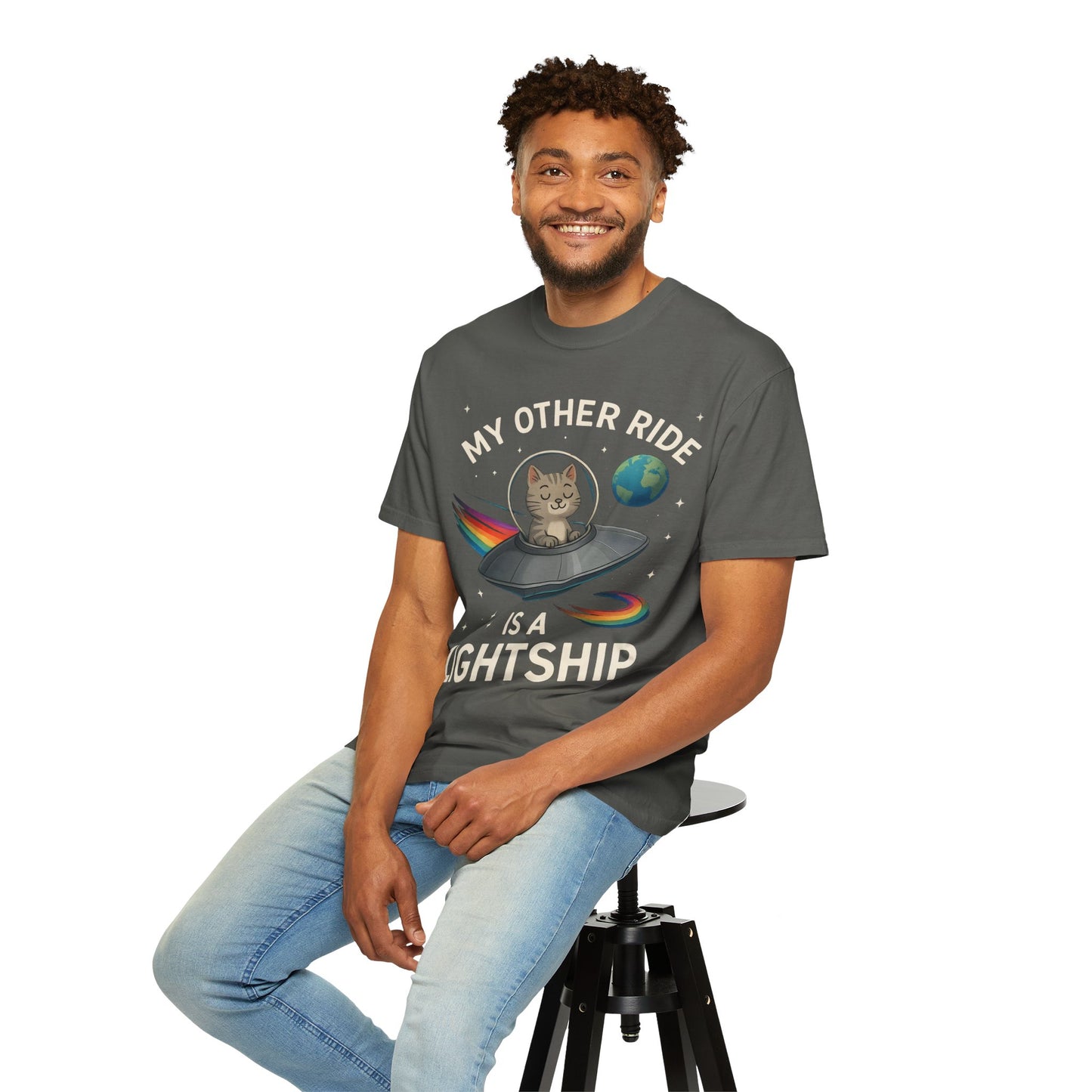My Other Ride is a Lightship - Unisex Tee by Sha’Raya™
