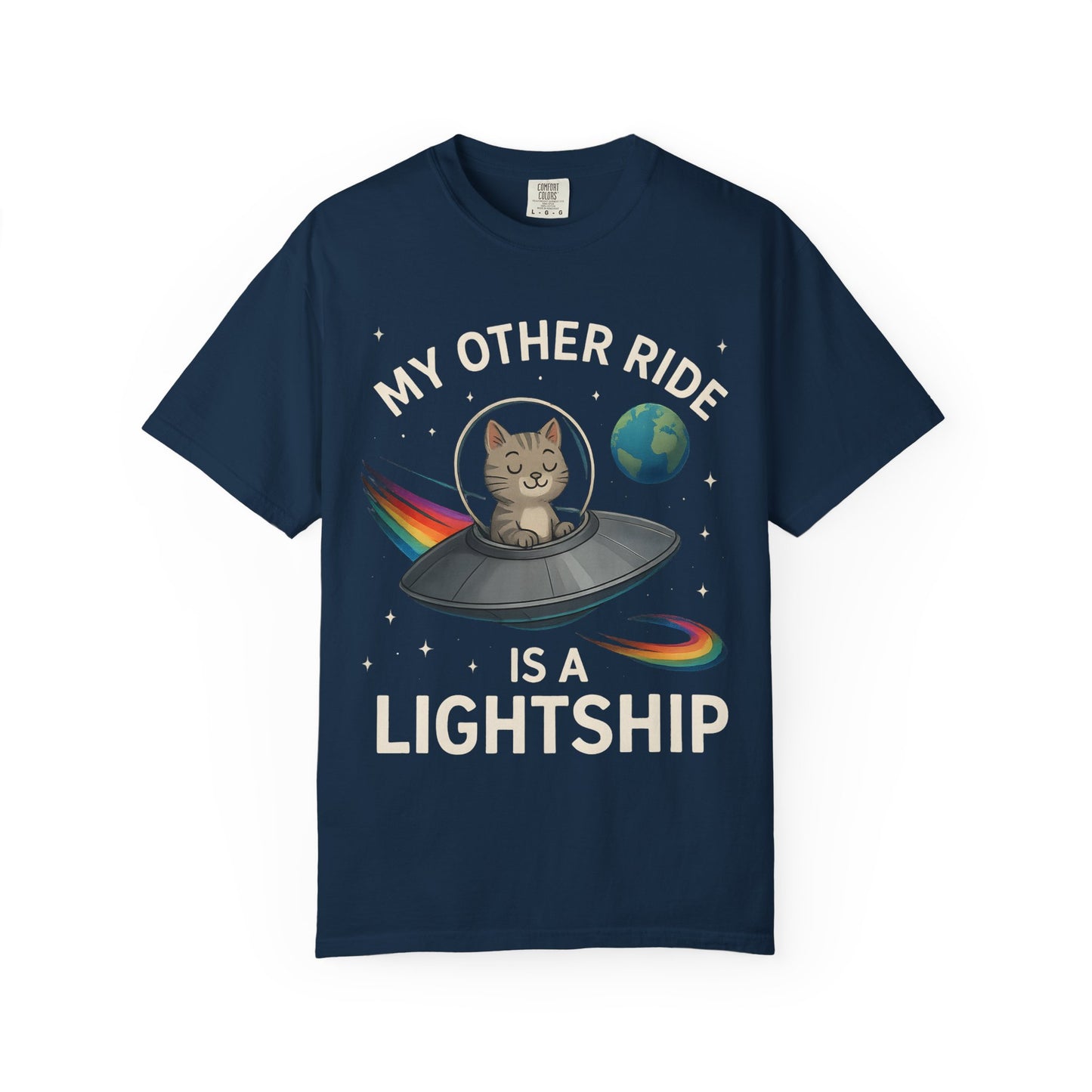 My Other Ride is a Lightship - Unisex Tee by Sha’Raya™