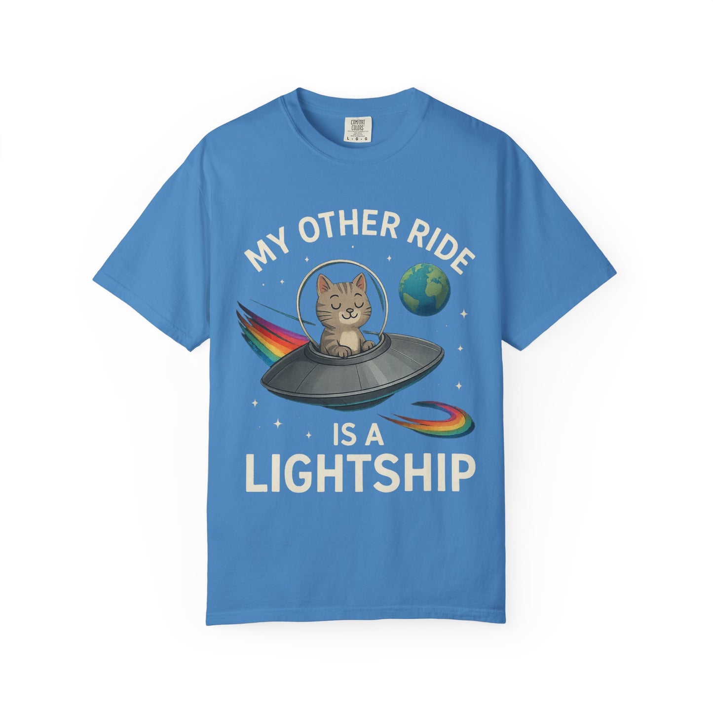 My Other Ride is a Lightship - Unisex Tee by Sha’Raya