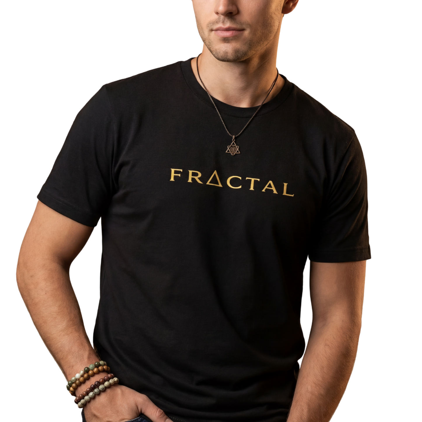 FR△CTAL - Unisex Organic Cotton Rocker Tee - An original Sha’Raya™ activation