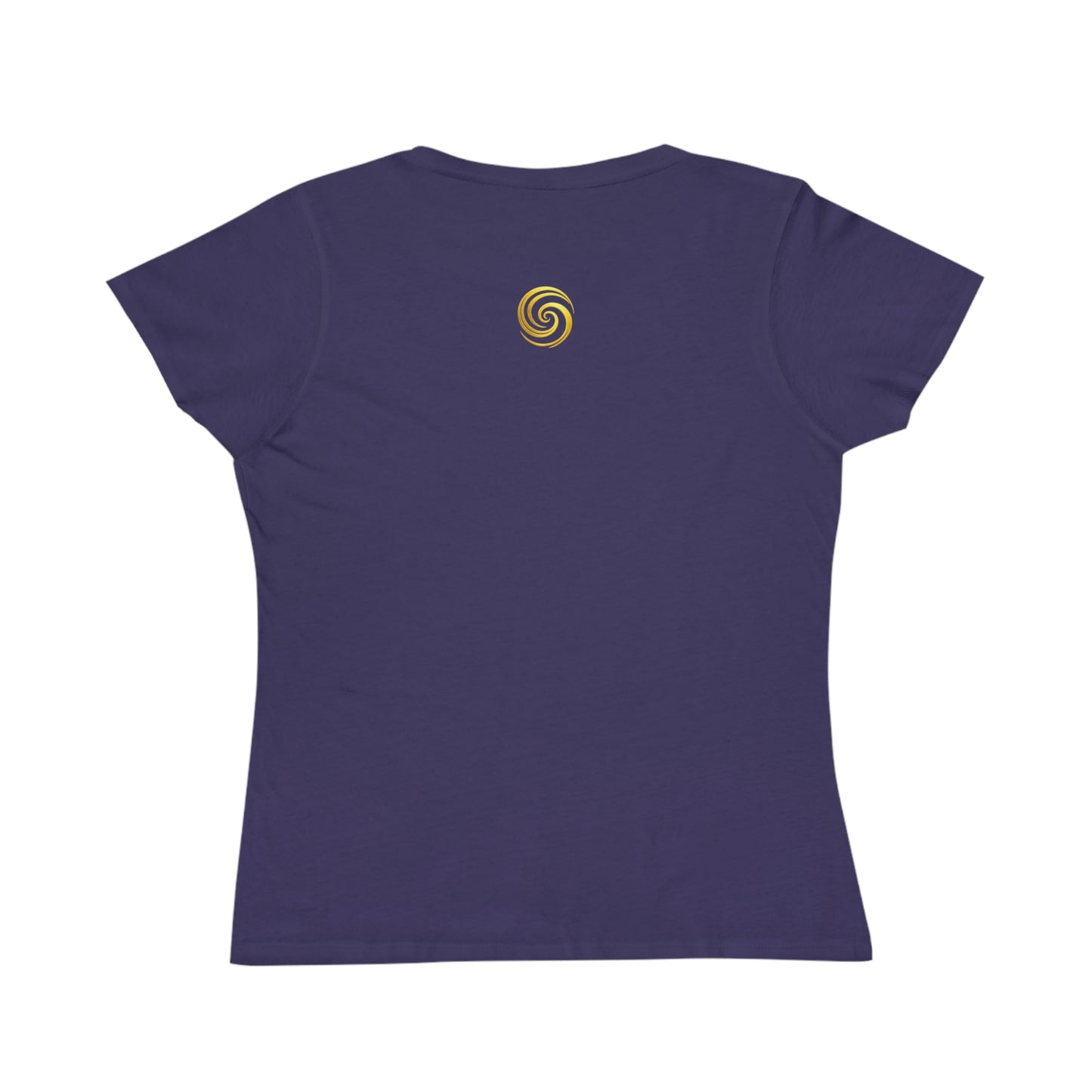 Breathe - Organic Cotton Women’s Tee | Minimalist Gold Script - Designed by Sha’Raya™