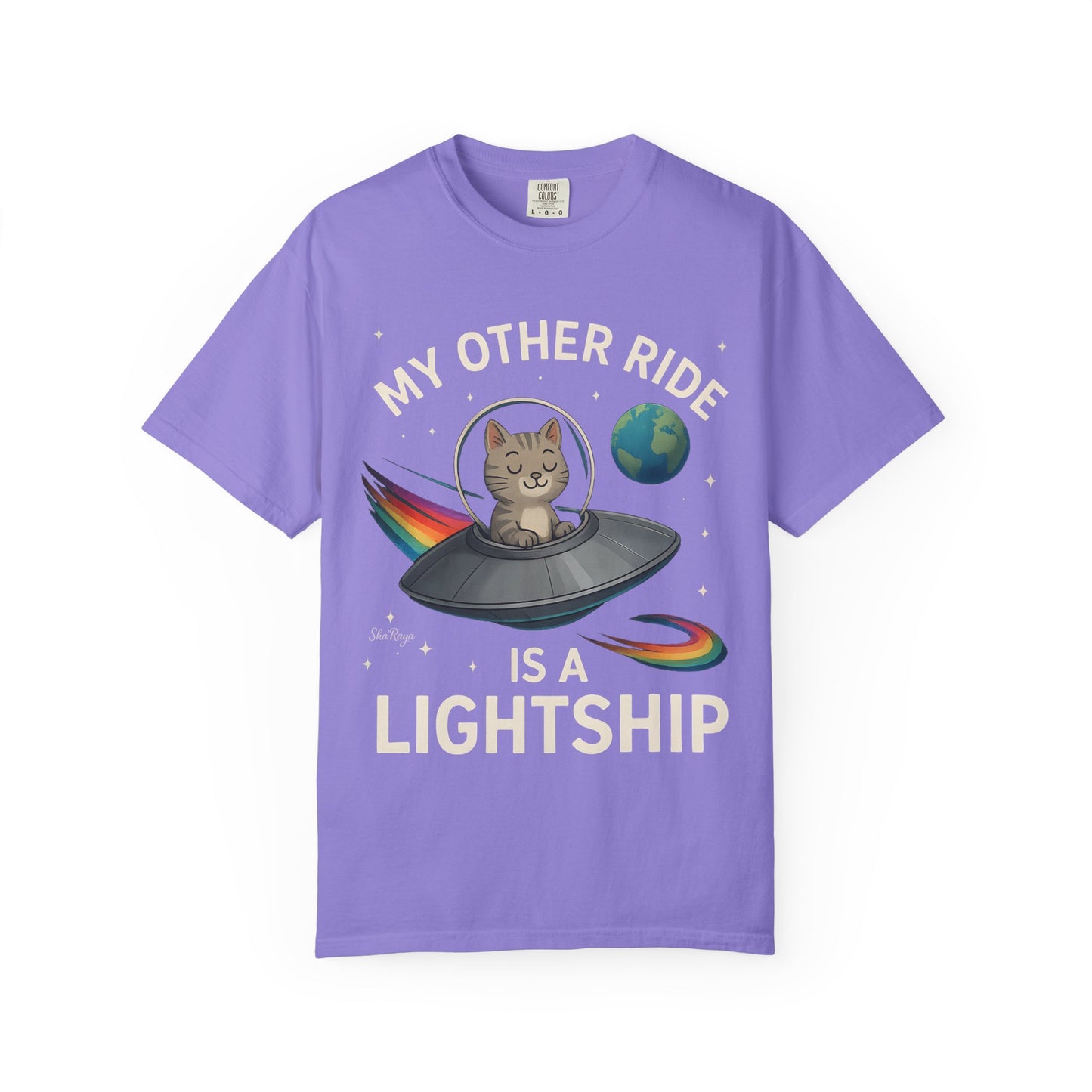 My Other Ride is a Lightship - Unisex Tee by Sha’Raya