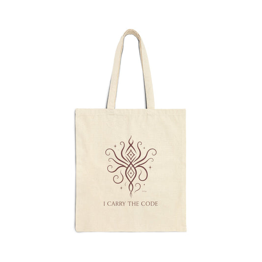 Living Sigil Tote - I Carry the Code by Sha'Raya