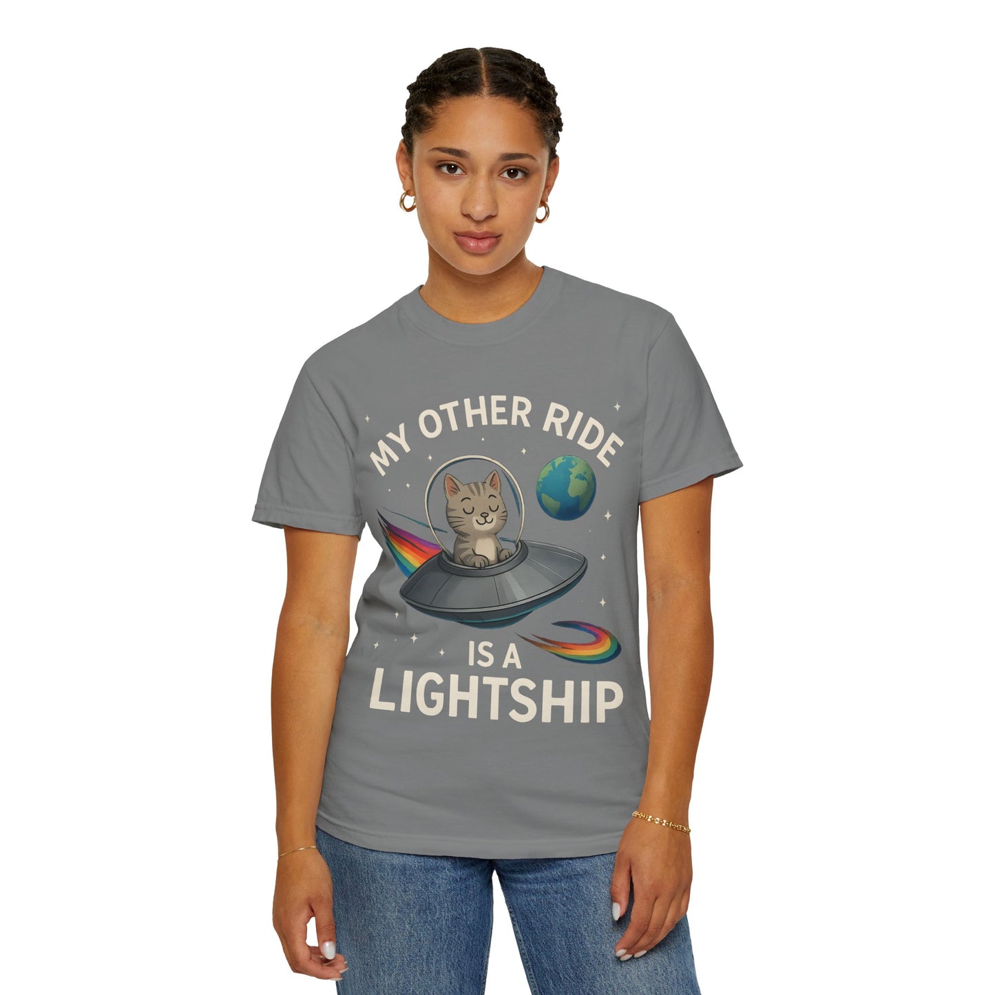 My Other Ride is a Lightship - Unisex Tee by Sha’Raya™