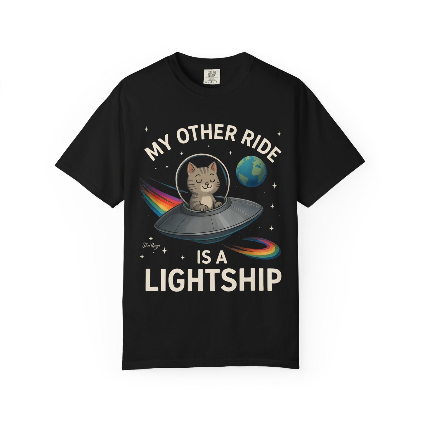 My Other Ride is a Lightship - Unisex Tee by Sha’Raya