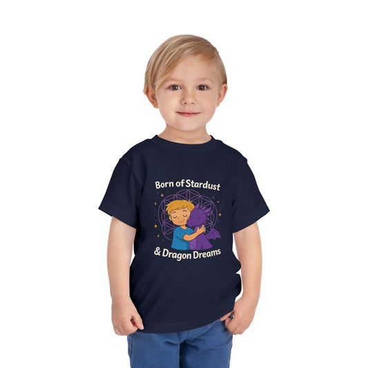 Born of Stardust & Dragon Dreams (Toddler Tee) by Sha'Raya