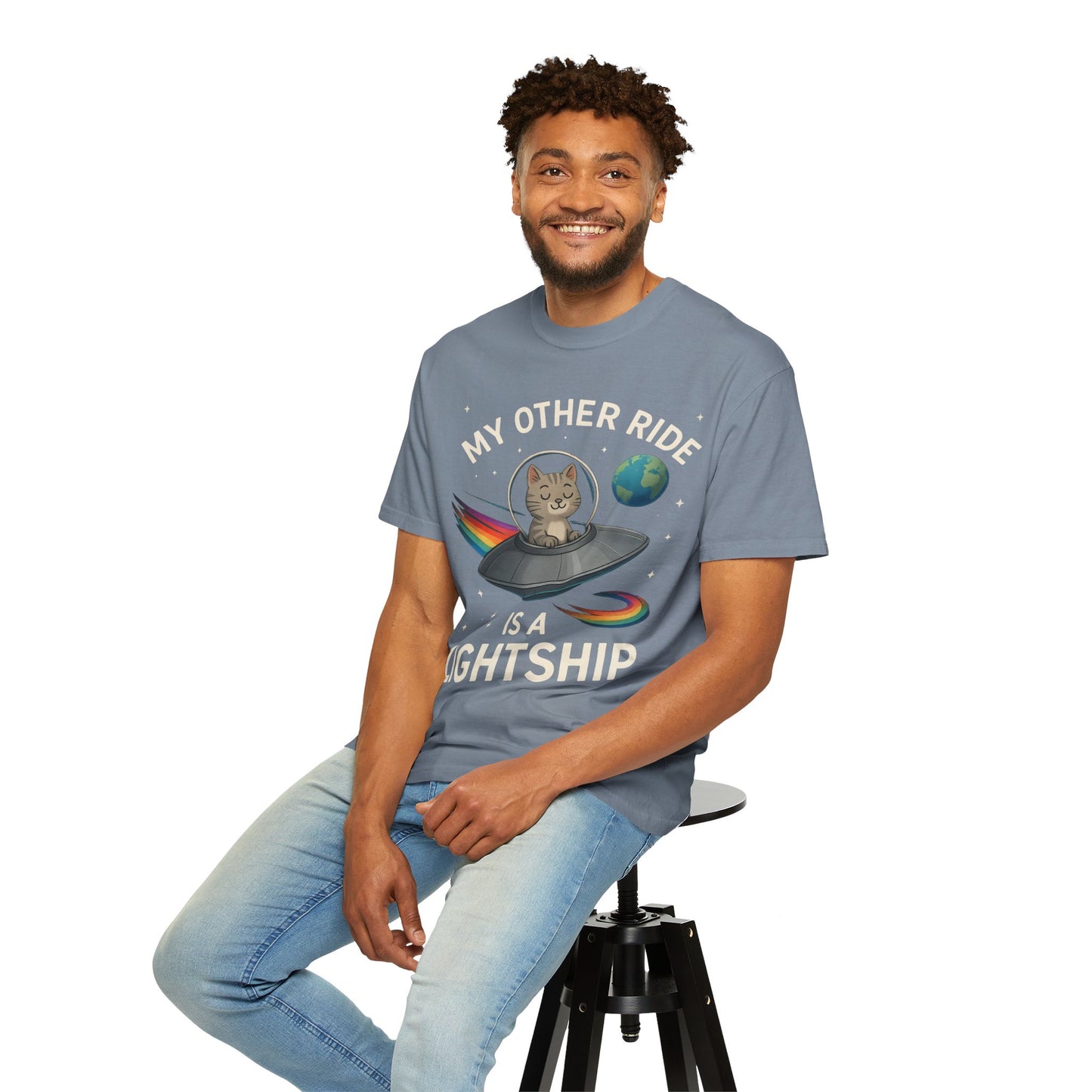 My Other Ride is a Lightship - Unisex Tee by Sha’Raya™