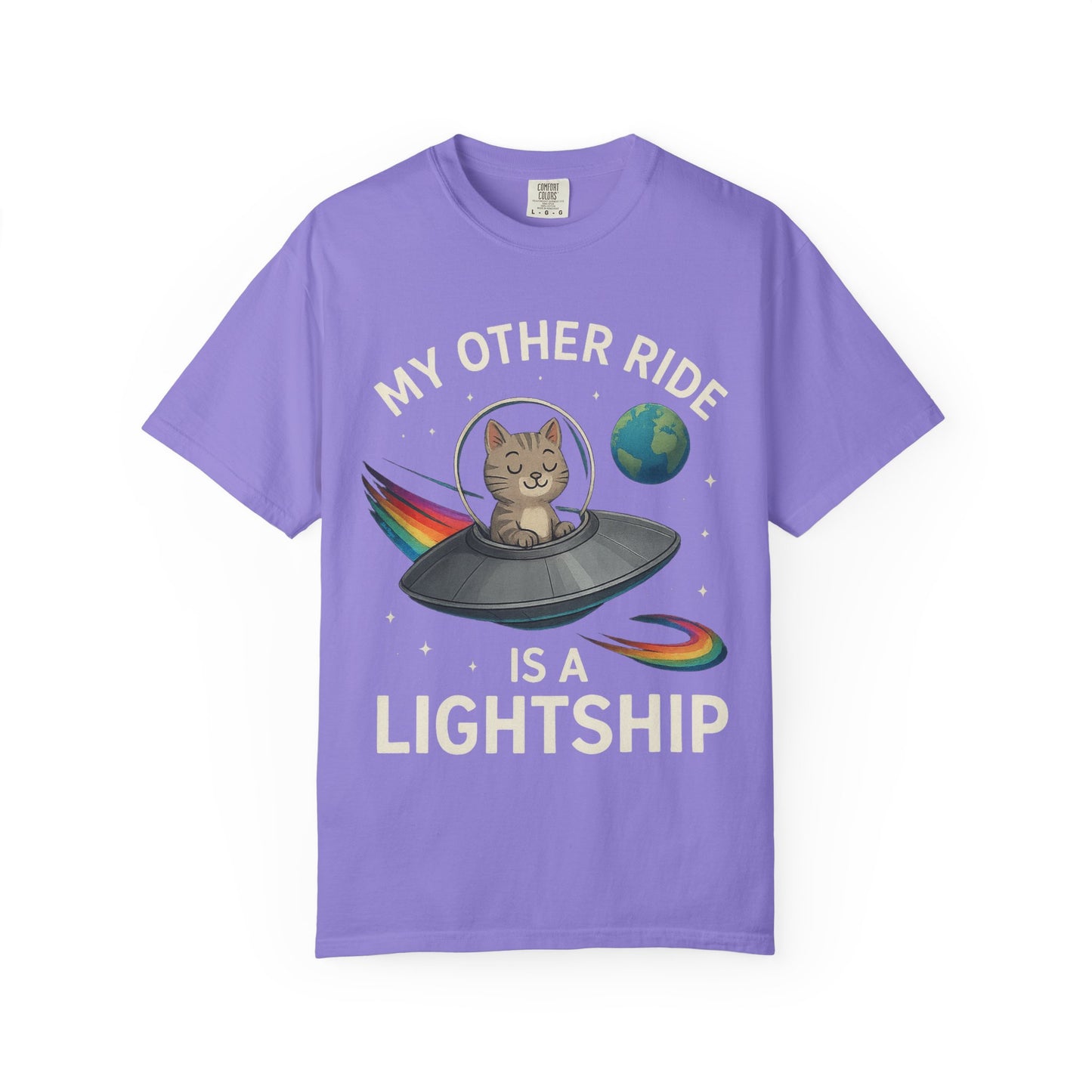 My Other Ride is a Lightship - Unisex Tee by Sha’Raya