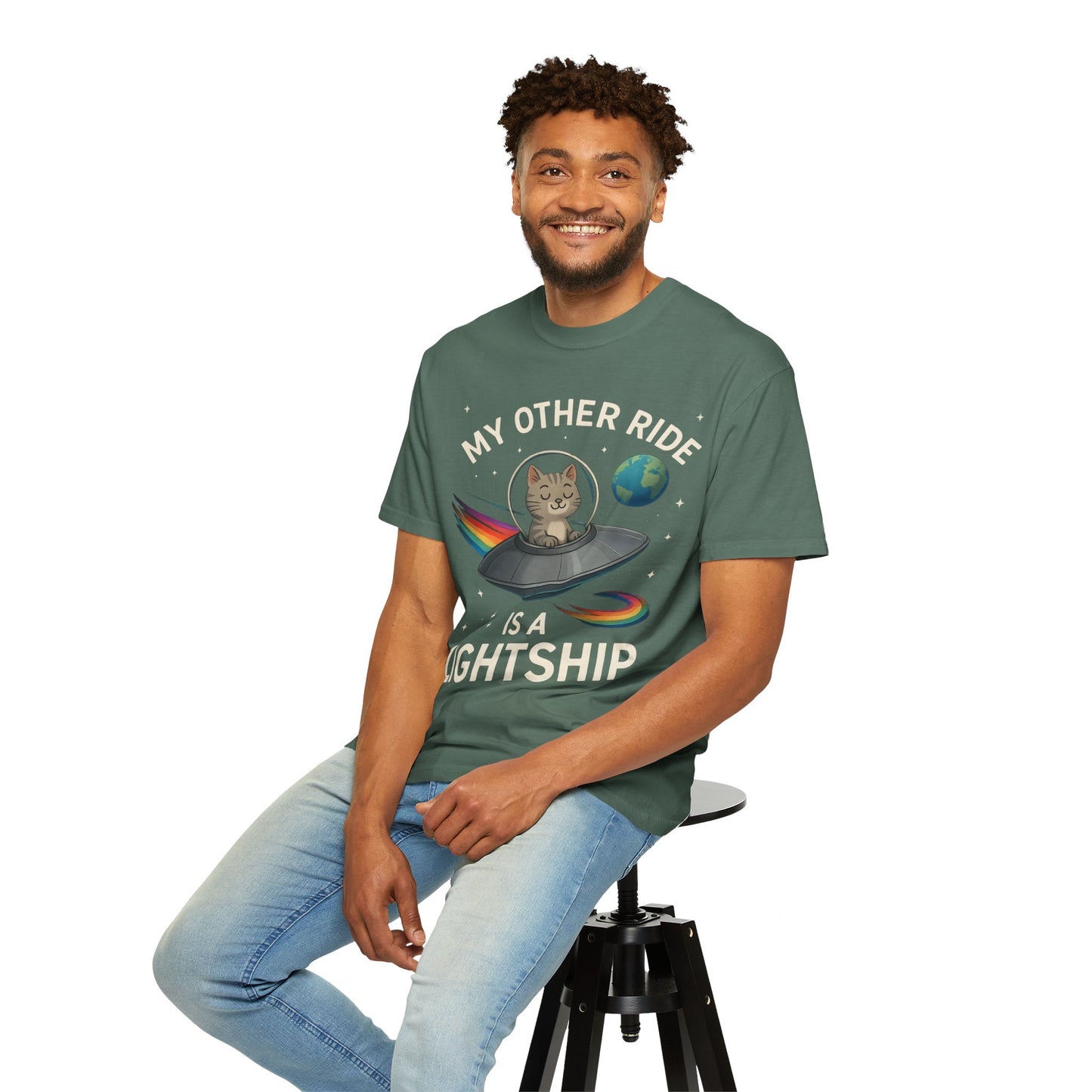 My Other Ride is a Lightship - Unisex Tee by Sha’Raya™