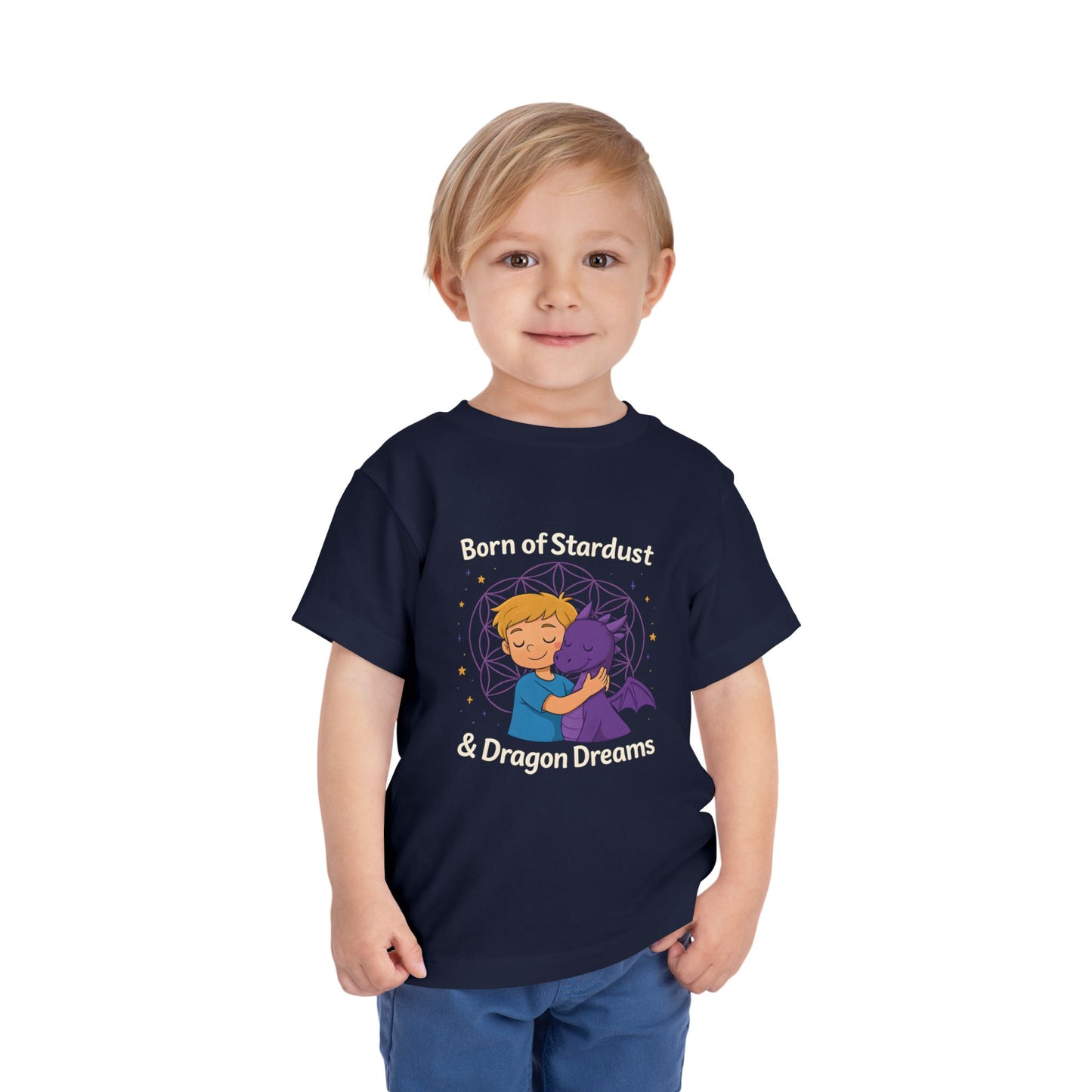 Born of Stardust & Dragon Dreams (Toddler Tee) by Sha'Raya