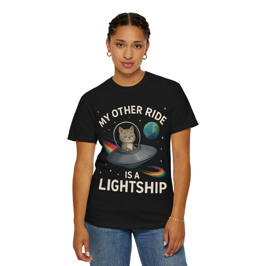 My Other Ride is a Lightship - Unisex Tee by Sha’Raya™
