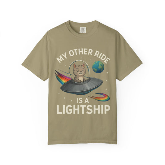My Other Ride is a Lightship - Unisex Tee by Sha’Raya