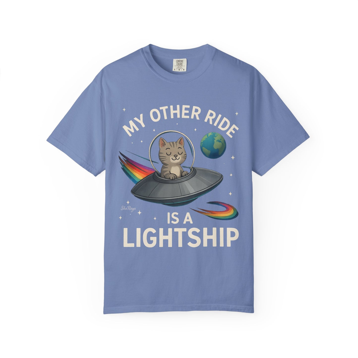 My Other Ride is a Lightship - Unisex Tee by Sha’Raya