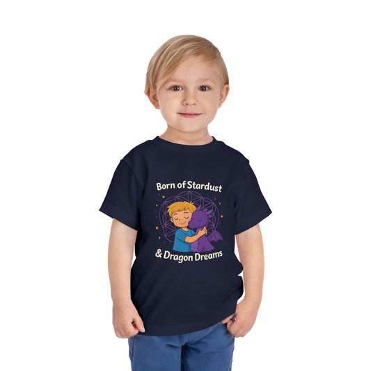 Born of Stardust & Dragon Dreams (Toddler Tee) by Sha’Raya™