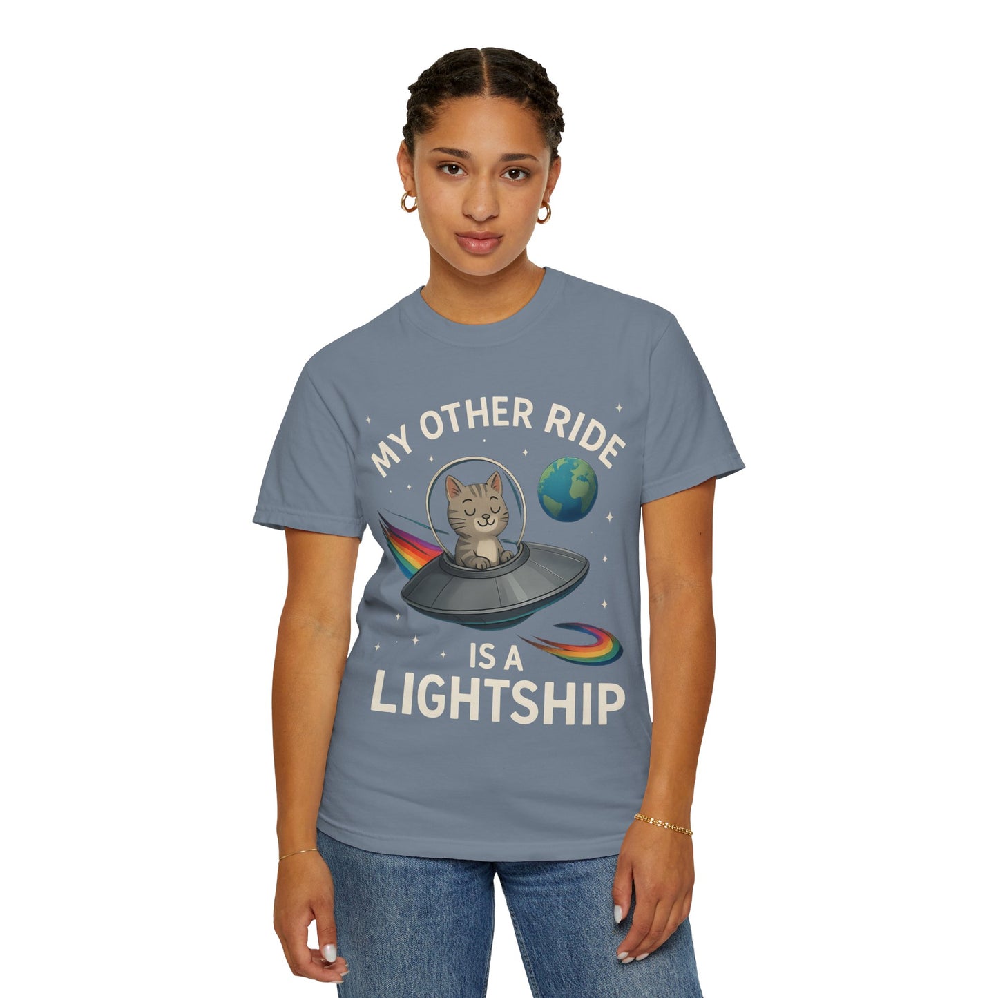 My Other Ride is a Lightship - Unisex Tee by Sha’Raya™