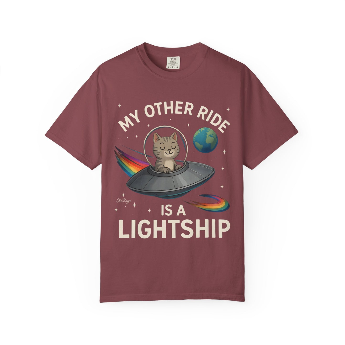 My Other Ride is a Lightship - Unisex Tee by Sha’Raya