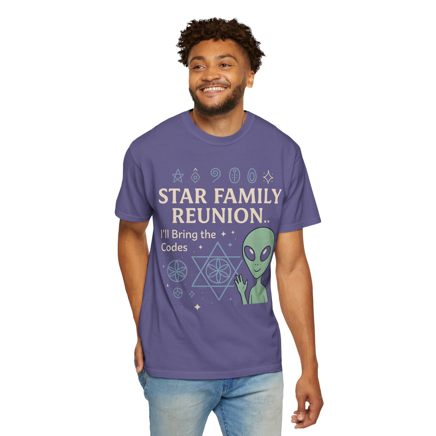 Star Family Reunion 👽 I'll Bring the Codes Tee - Unisex original by Sha’Raya™