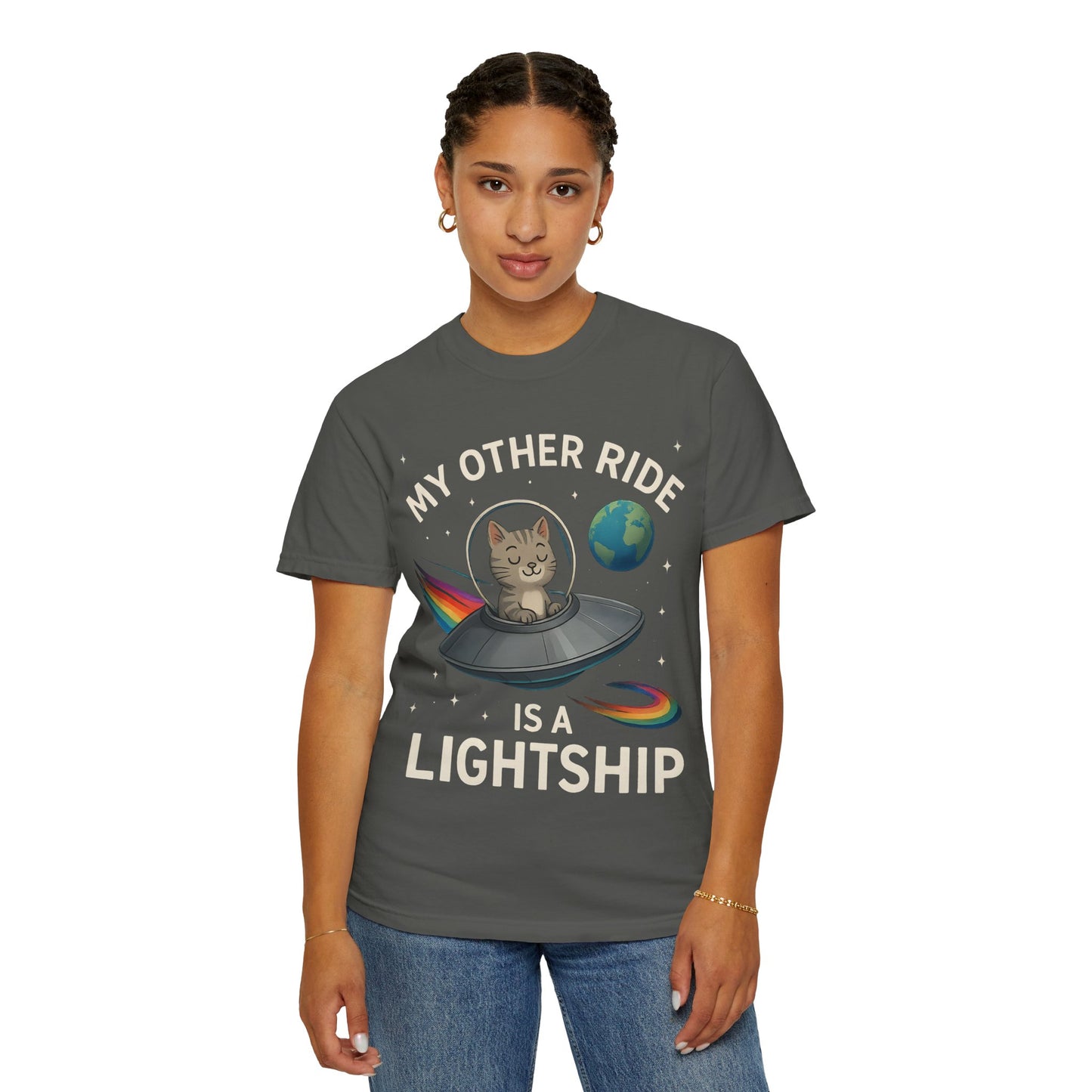 My Other Ride is a Lightship - Unisex Tee by Sha’Raya™