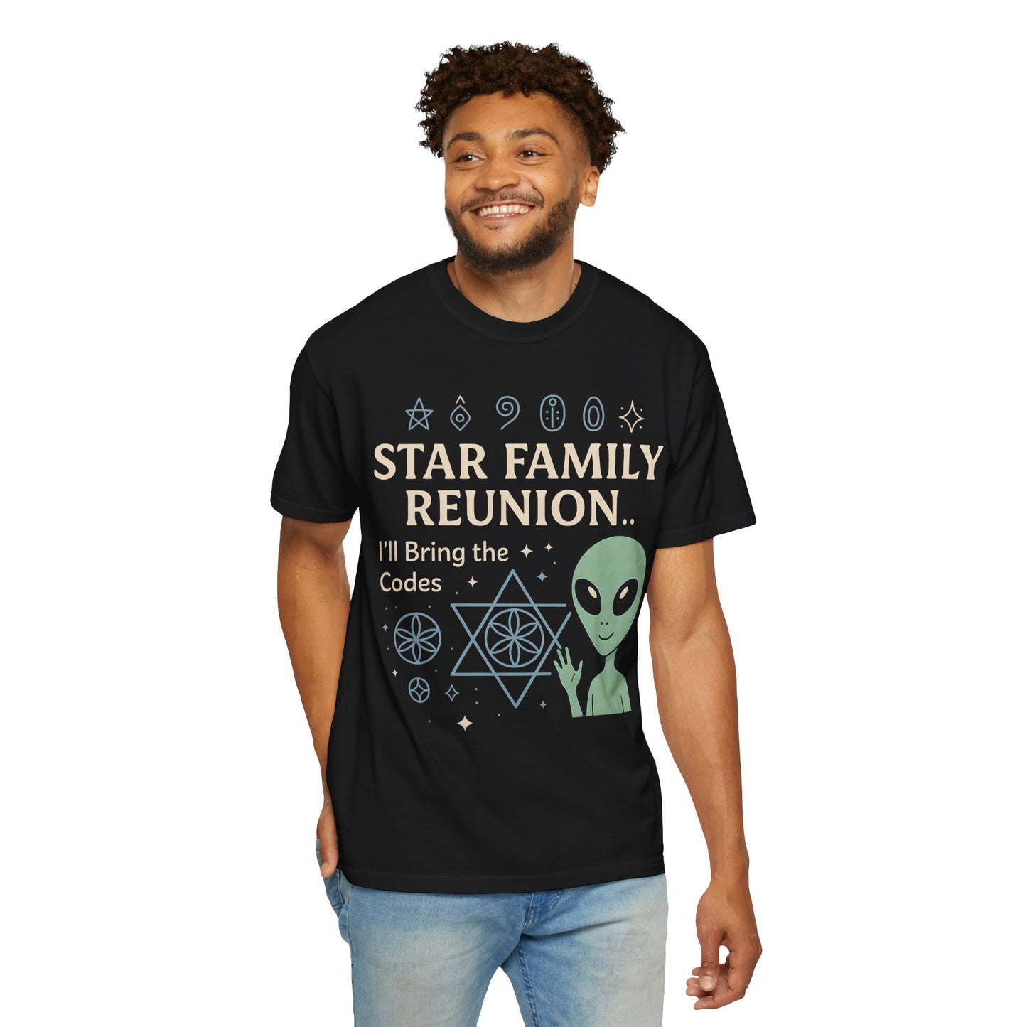 Star Family Reunion 👽 I'll Bring the Codes Tee - Unisex original by Sha’Raya™