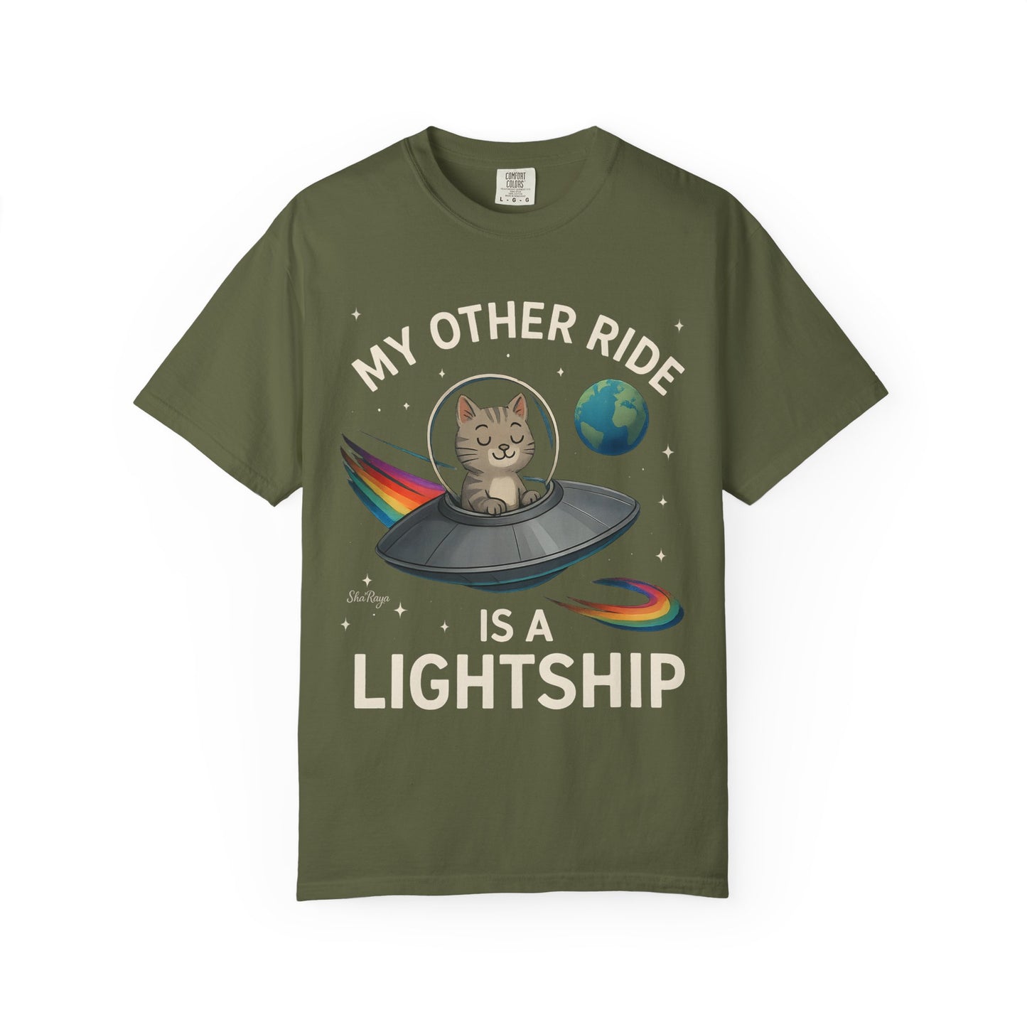 My Other Ride is a Lightship - Unisex Tee by Sha’Raya