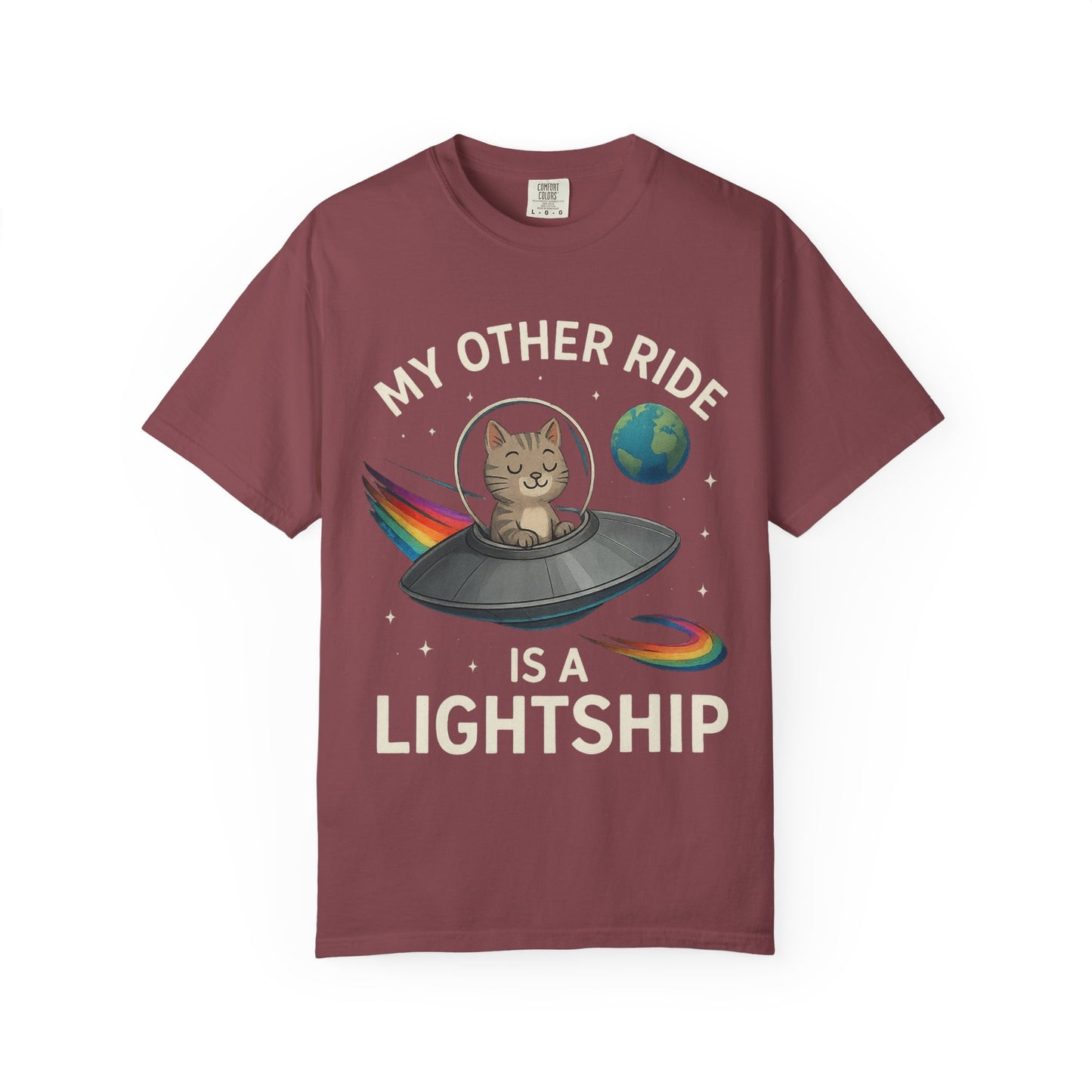 My Other Ride is a Lightship - Unisex Tee by Sha’Raya